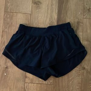 Lululemon women’s shorts navy blue